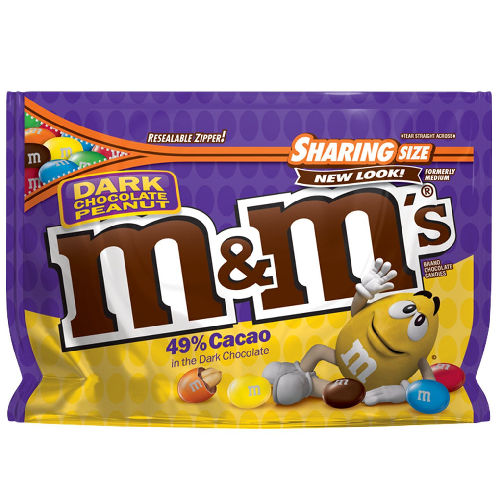 Peanut Dark Chocolate Candy Sharing Size 10.1-Ounce Bag L4985