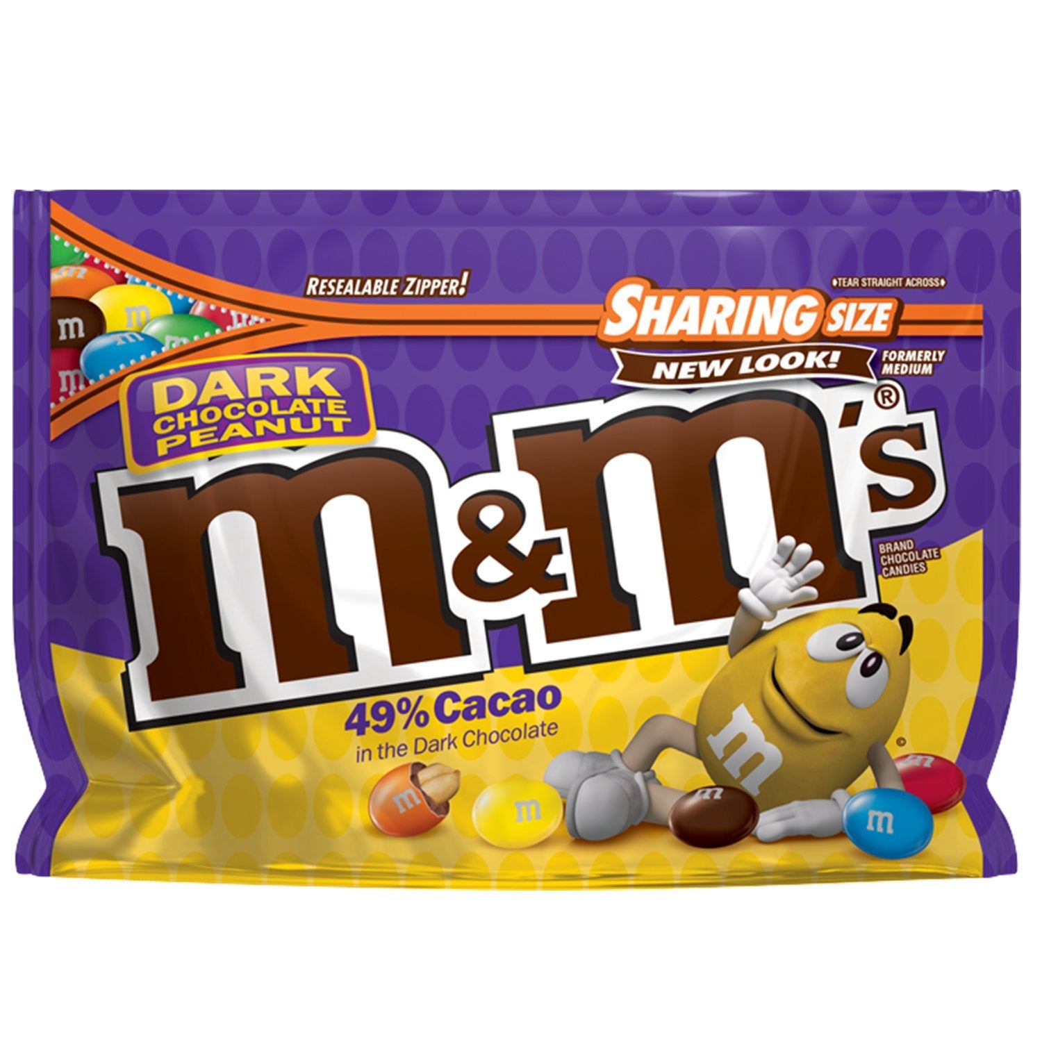 Peanut Dark Chocolate Candy Sharing Size 10.1-Ounce Bag L4985