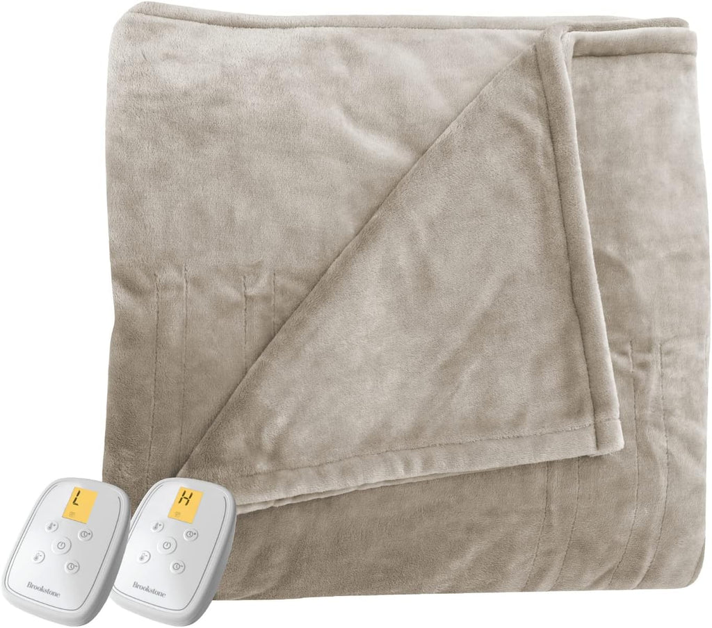King Size Velvet Electric Heated Throw Blanket I3263
