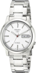 Stainless Steel Automatic Watch with White Dial M914353