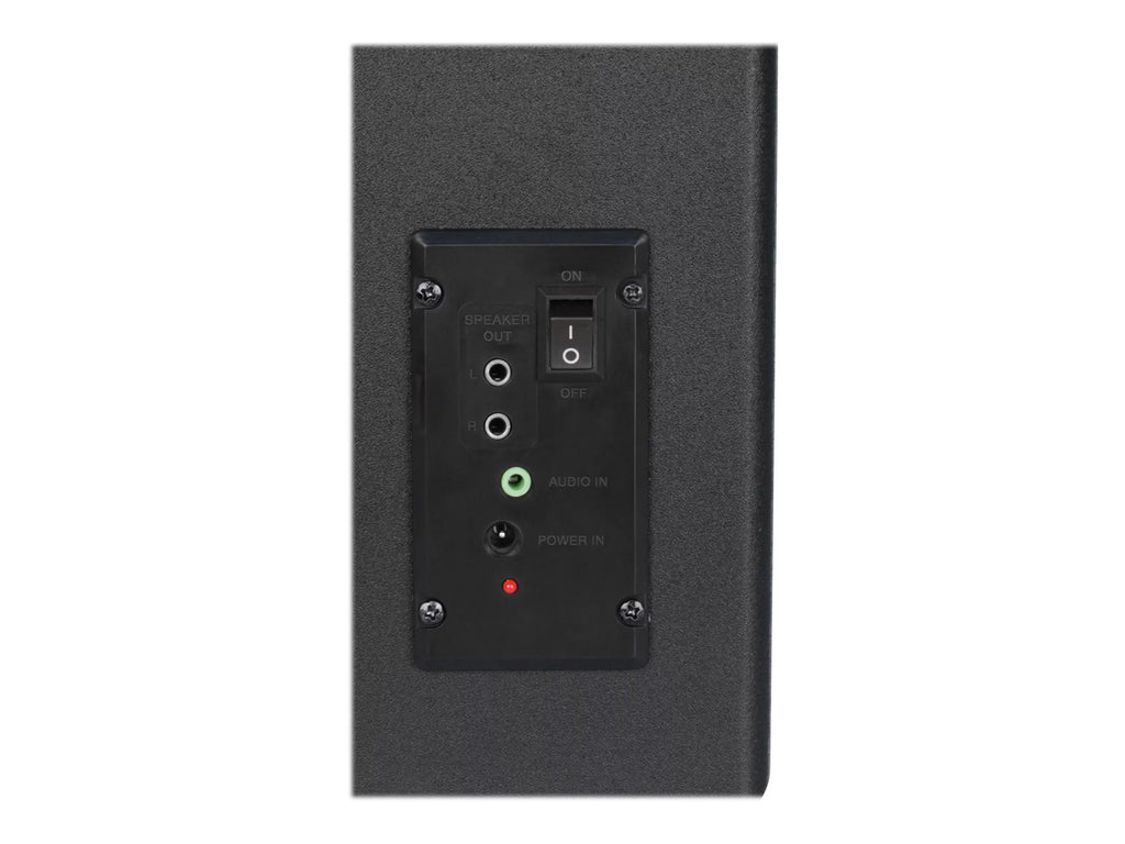 Computer Speakers with Green LED Glow Lights N3642