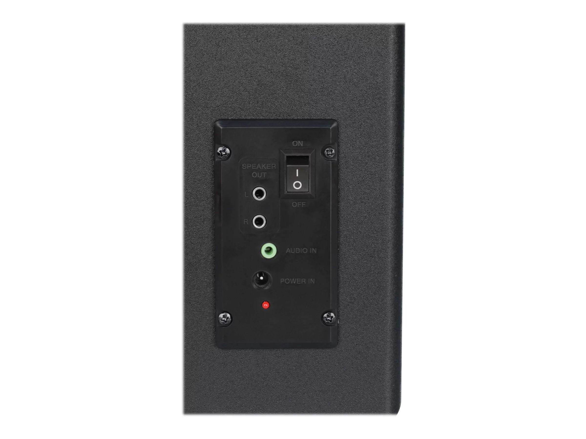 Computer Speakers with Green LED Glow Lights N3642