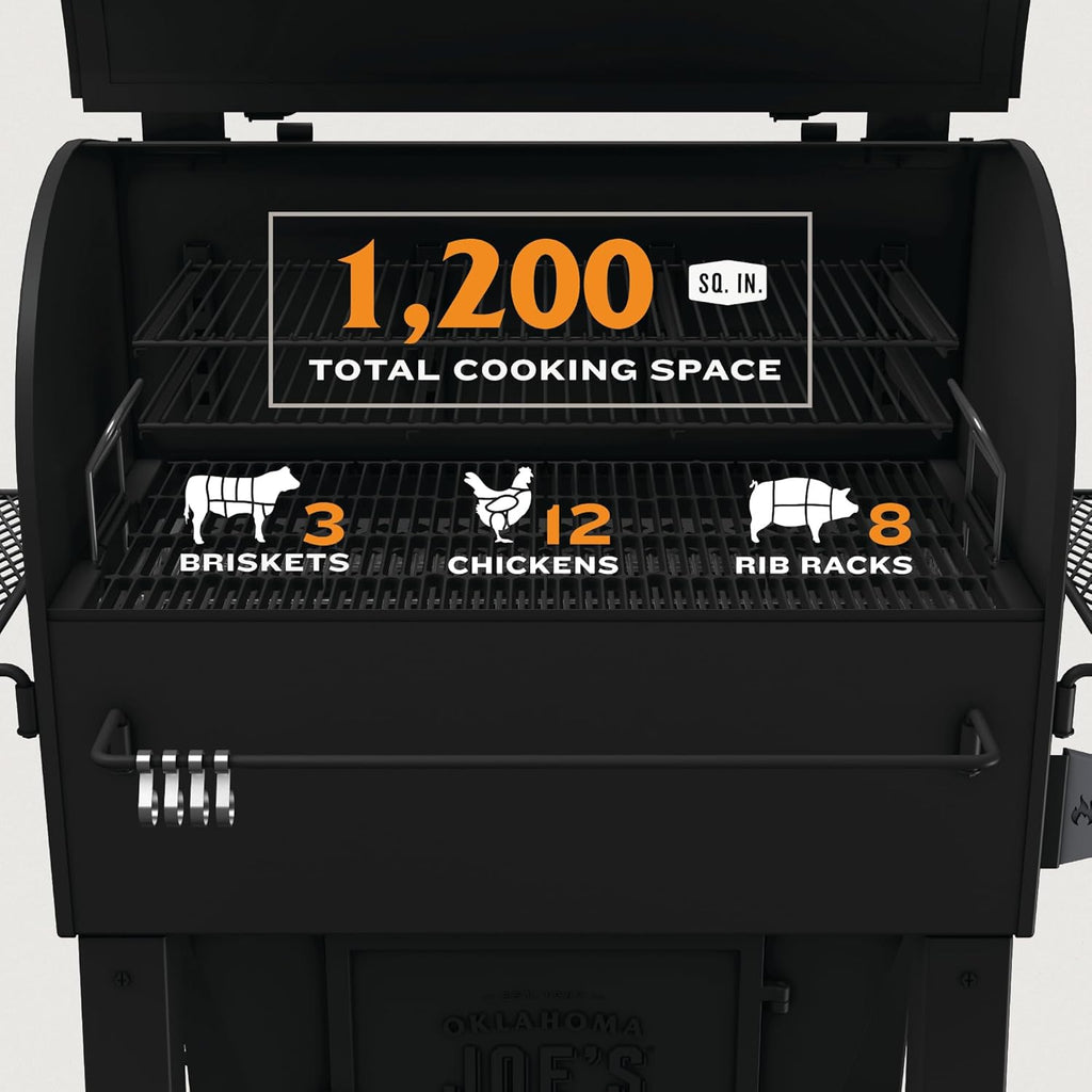Black Steel Smoker E104048