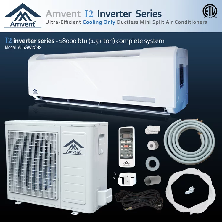 18000 BTU Cooling Only Inverter Mini Split Air Conditioner V444