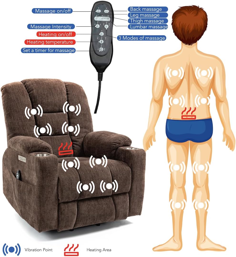 Brown Lift Recliner Chair L91785