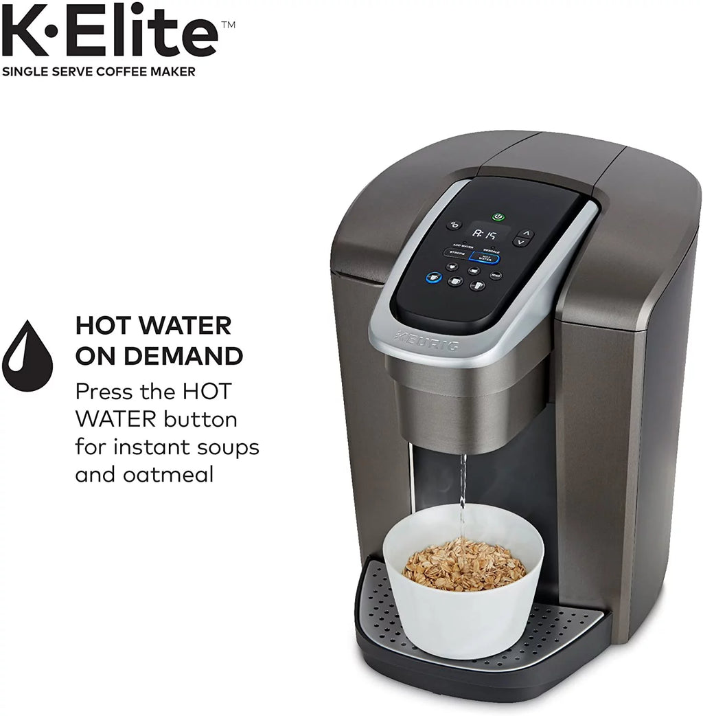 Brushed Slate Single Serve K-Cup Pod Coffee Maker S826149