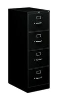4-Drawer Light Gray Filing Cabinet with Lock C271