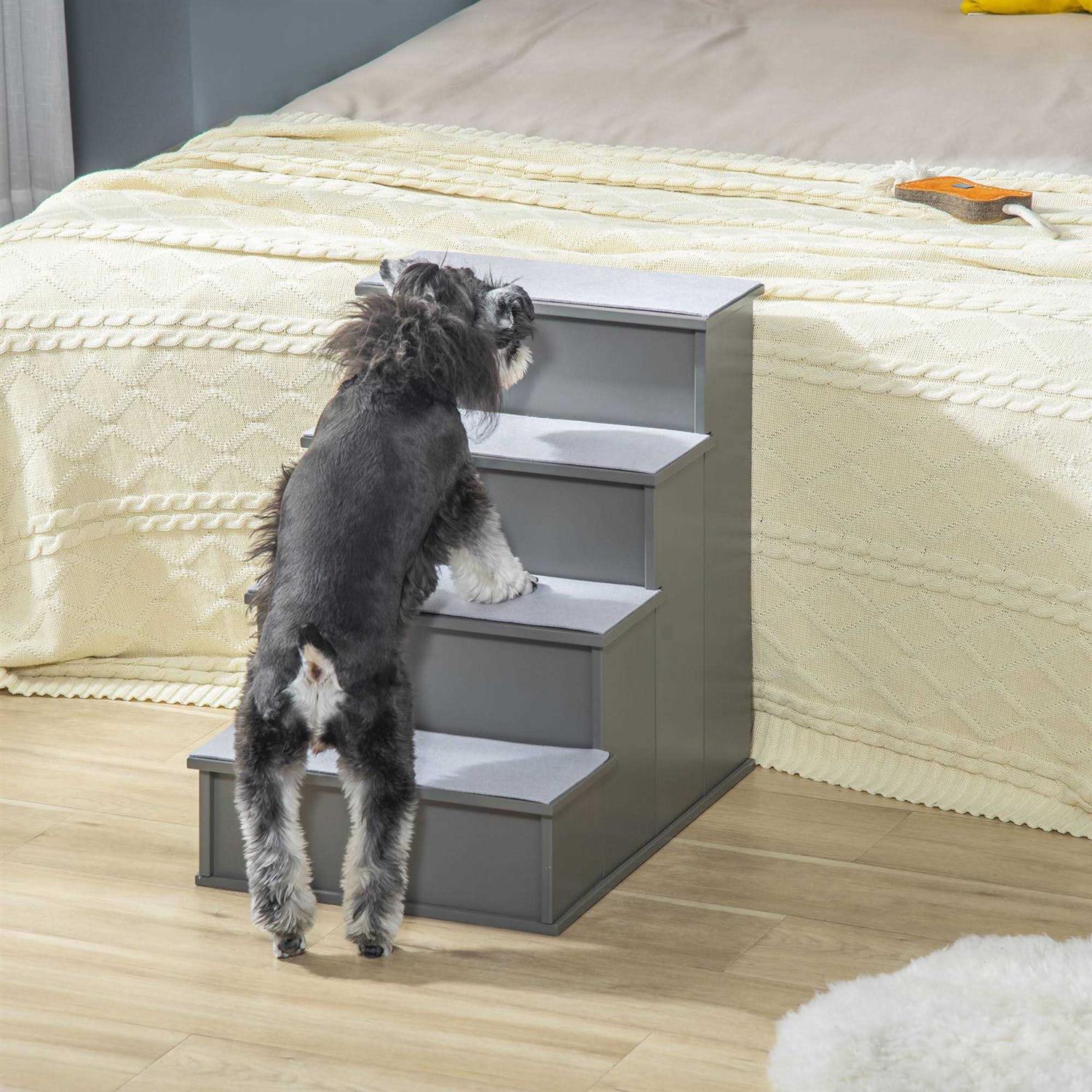 Pet Stairs with Cushioned Removable Covering I62297