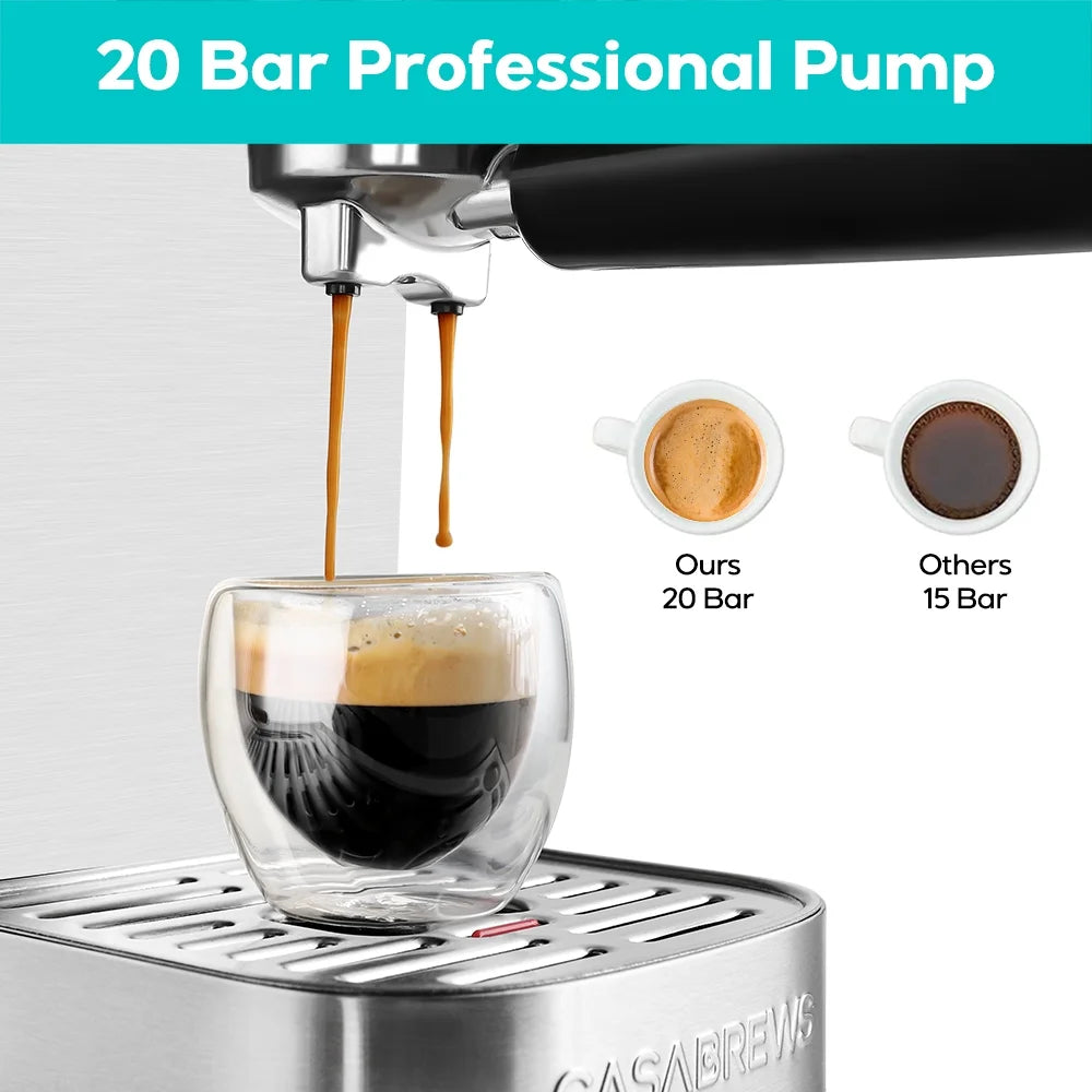 20 Bar Espresso Machine with Milk Frother C85137