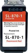XXL Fluorescent Red Ink Cartridge 1 Pack (18ML) W864