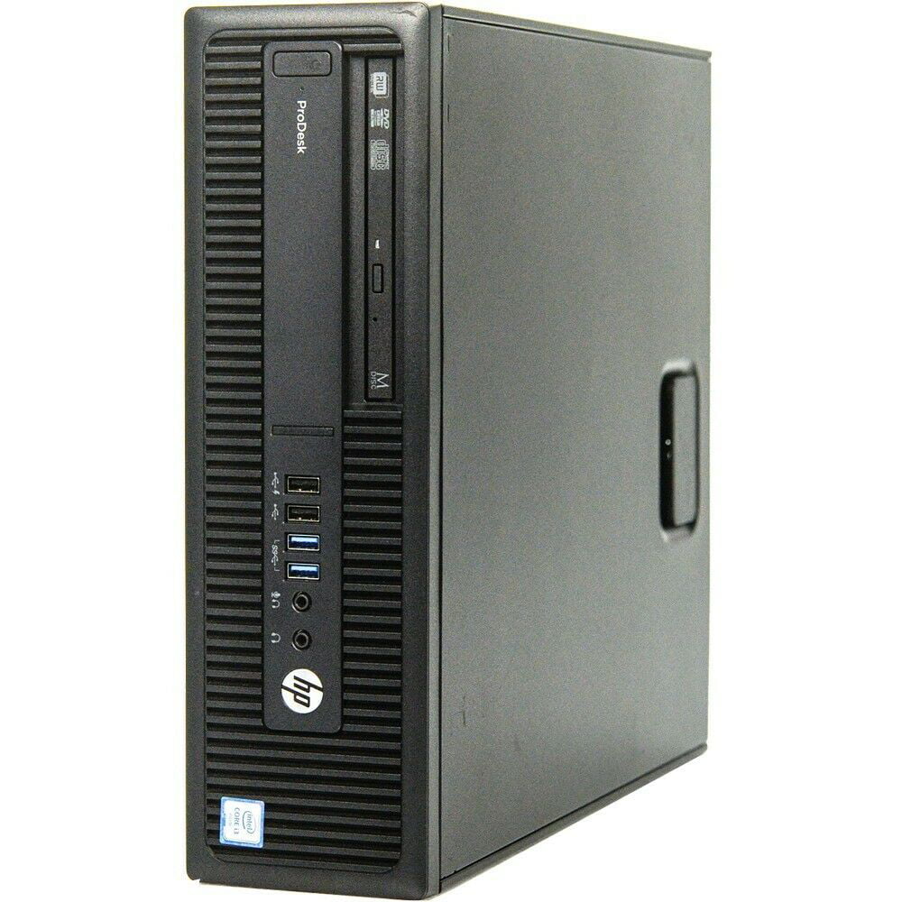 Restored HP Desktop PC Intel G4400 3.3GHz Processor 16GB Ram 500GB HDD 20 inch LCD AMD Radeon RX 550 DDR5 Windows 10 V2400