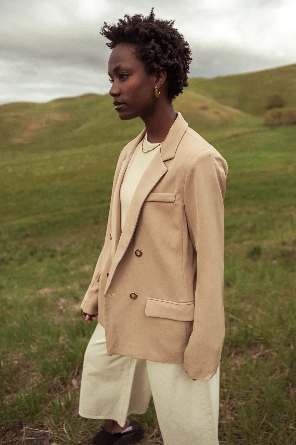 Taupe Blazer B868