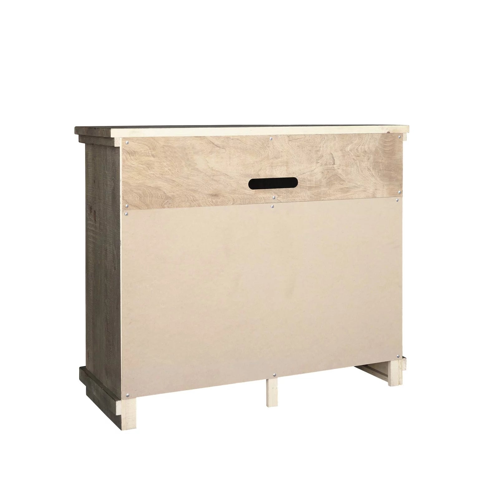 6 Drawer Media Chest in Distressed Pine Y288