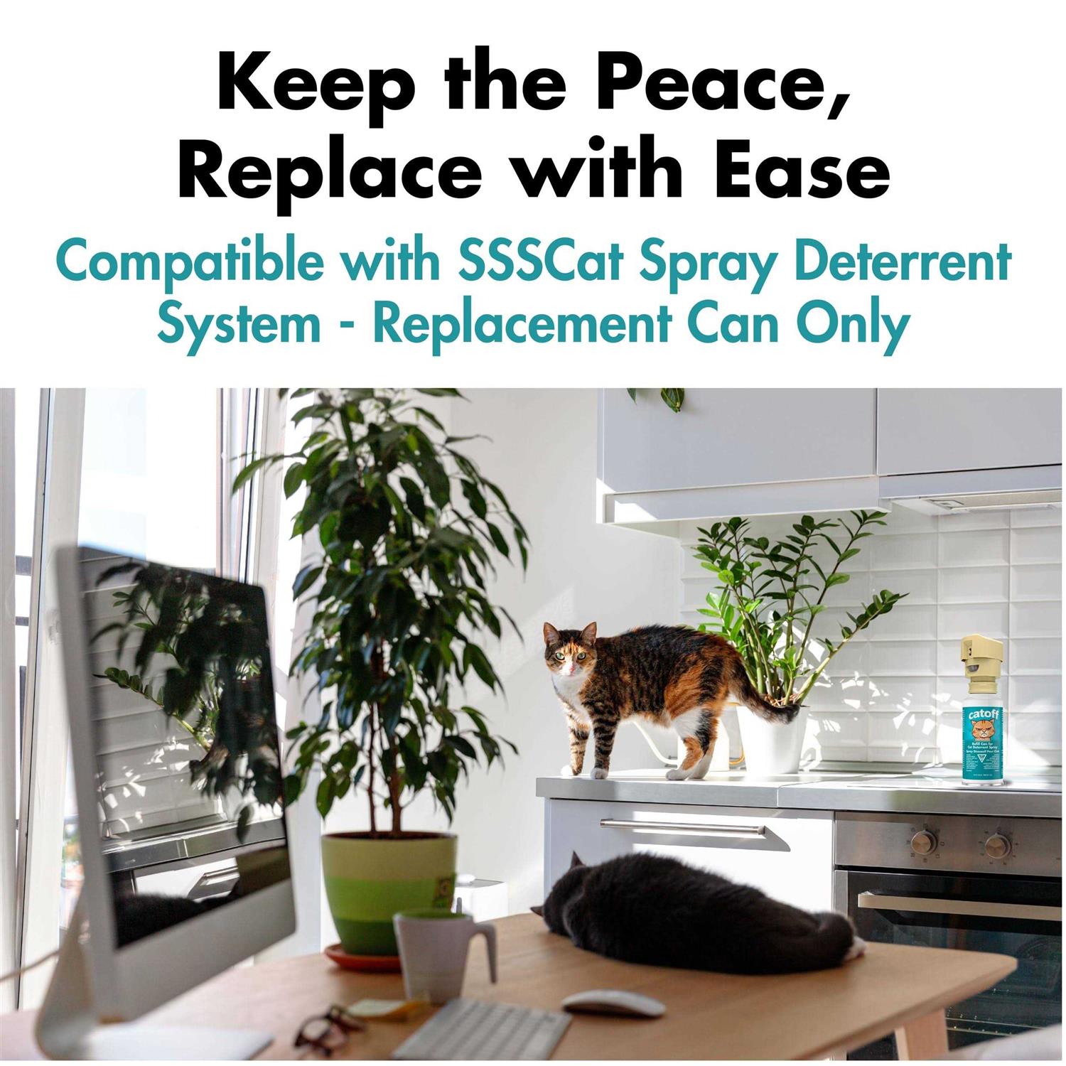Cat Deterrent Spray Refill Z88590