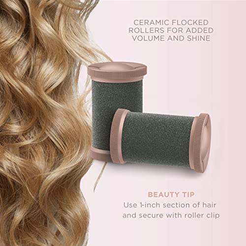 Ceramic 1 1/2-inch Hot Rollers with Super Clips P85610