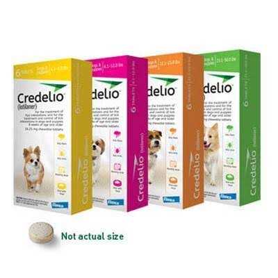 Credelio for Dogs 12.1-25 lbs 1 Count W980