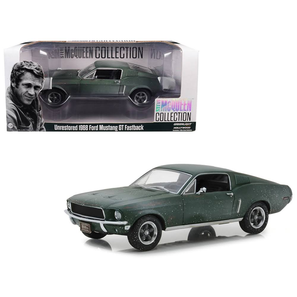 1/24 Diecast 1968 Ford Mustang GT Fastback Green D357