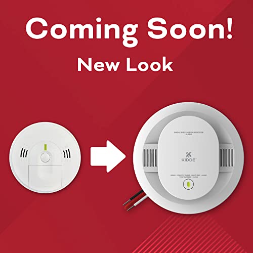 Hardwired Interconnect Combination Smoke & CO Alarm with Battery Backup, Pack of 2 N2008