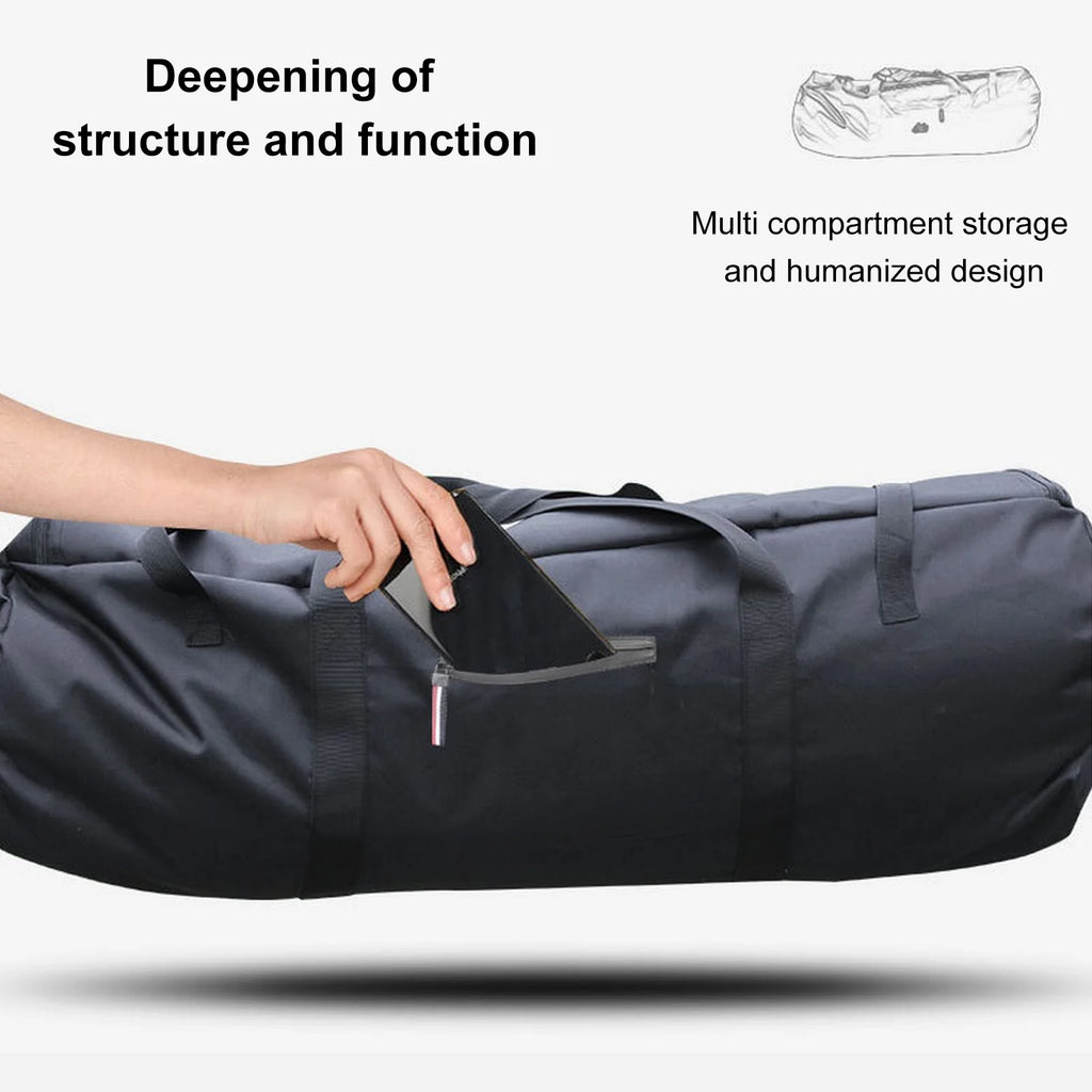 60L Waterproof Roll Top Duffel with Carry Straps H548637