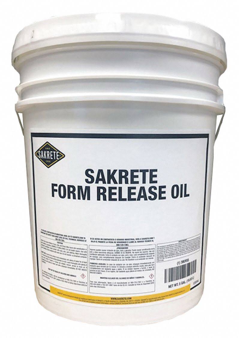 5 gal. White Form Release Oil I26555