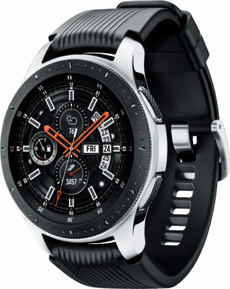 Silver Stainless Steel Smartwatch 46mm Z398611