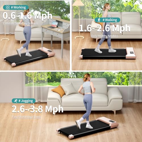 Under Desk Treadmill with LED Display Y4243