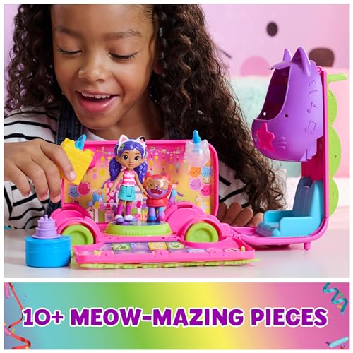 Purr-ific Pool Playset with Gabby and MerCat Figures, Color-Changing Mermaid Tails and Pool Accessories D59029