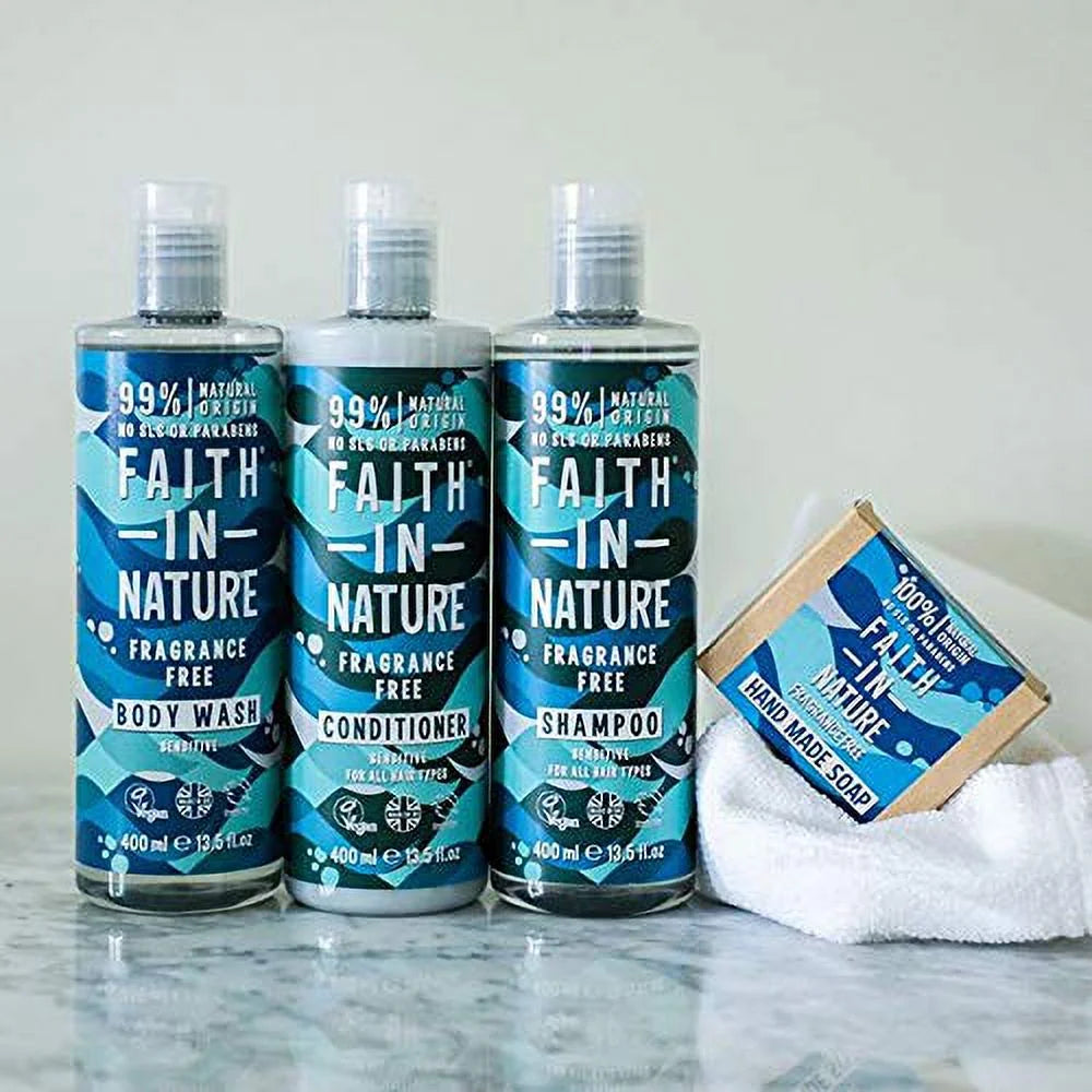 fragrance free shower gel & foam bath 400ml U879