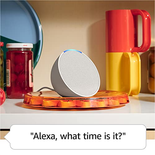 Glacier White Compact Smart Speaker C614