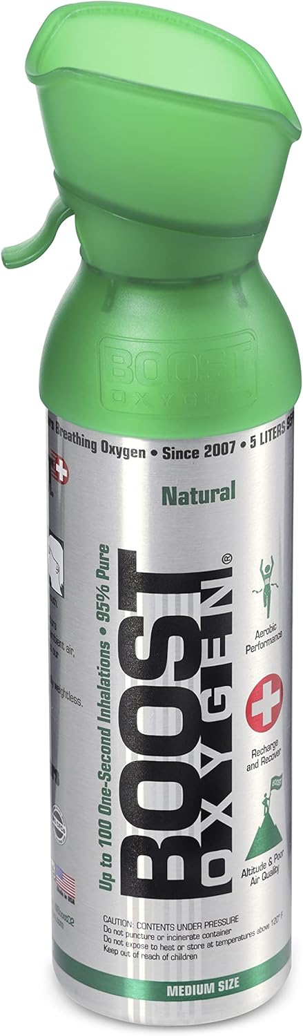 Portable 5 Liter Pure Natural Oxygen Canister Bottle V813