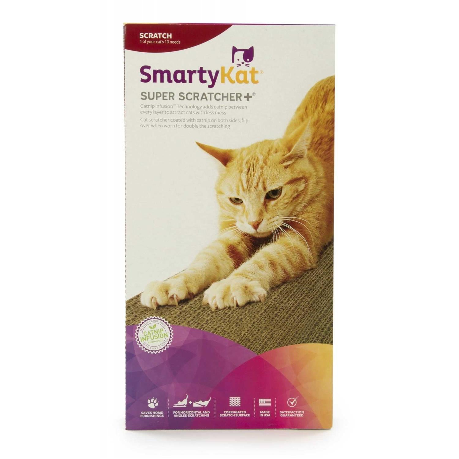 Double Wide Corrugate Cat Scratcher with Catnip P158