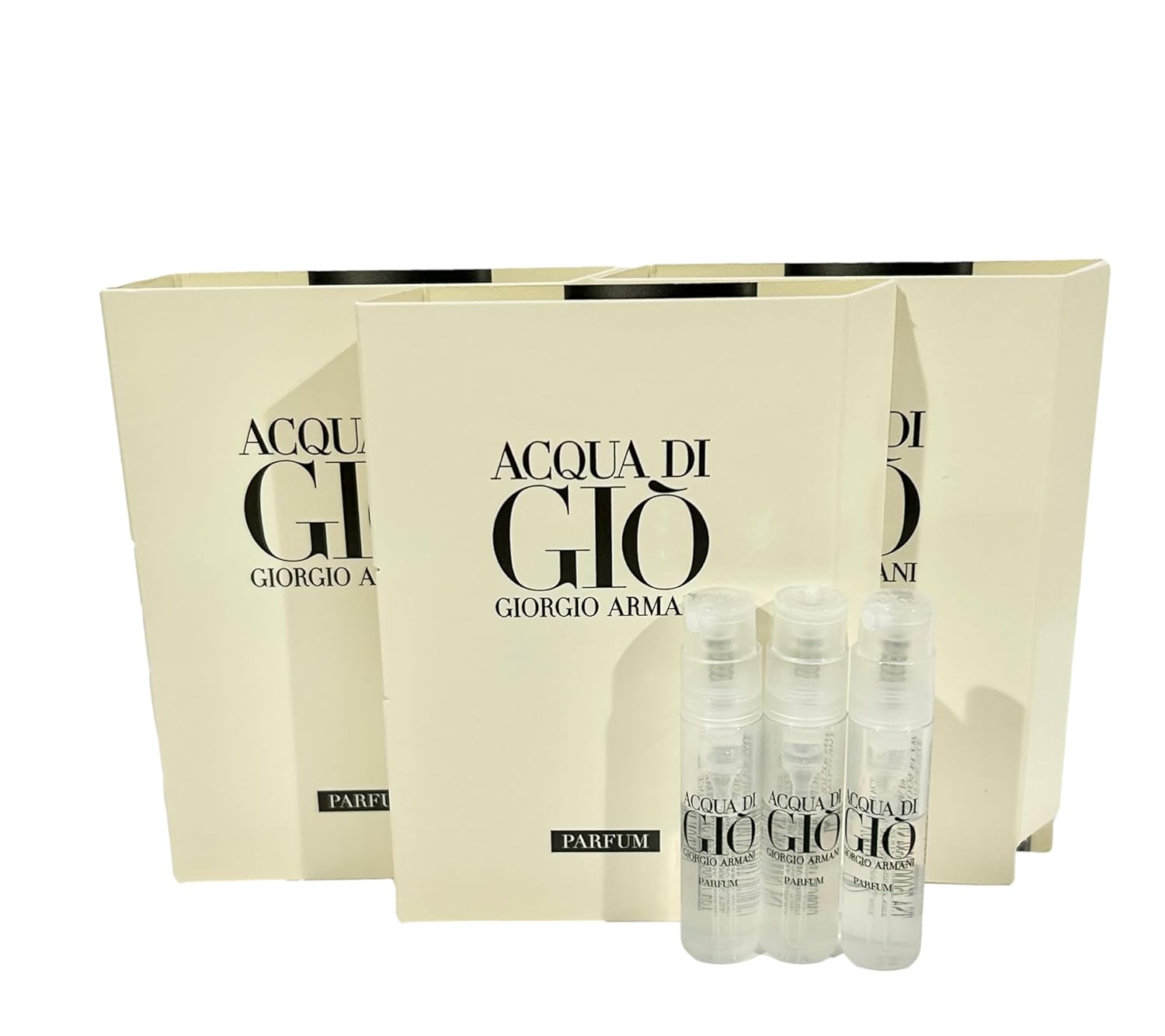 3 Pcs Acqua Di Gio Parfum Sample Spray Perfume 1.2ml X713071