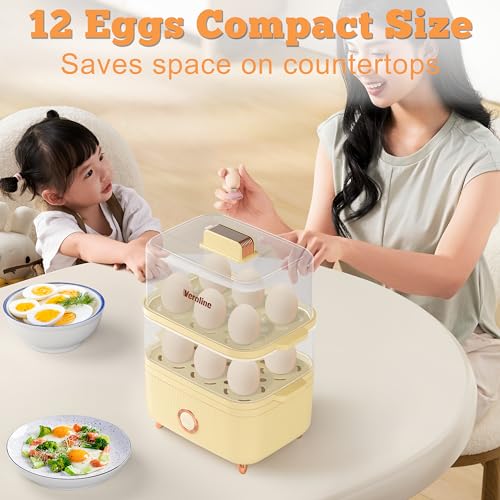 12 Egg Capacity Electric Egg Cooker A14661