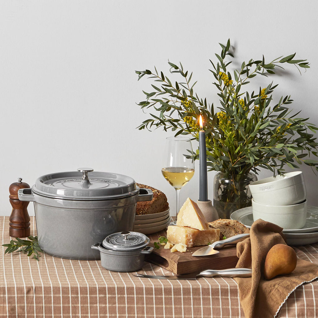 Cast Iron Dutch Oven 5-qt Tall Cocotte, Graphite R422