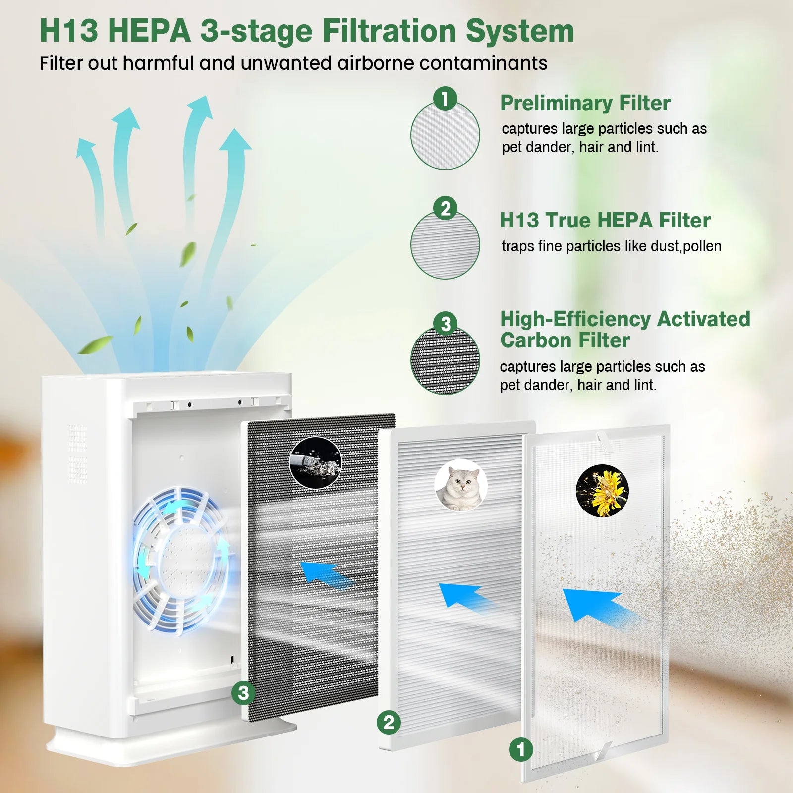 H13 True HEPA Air Purifier S1257