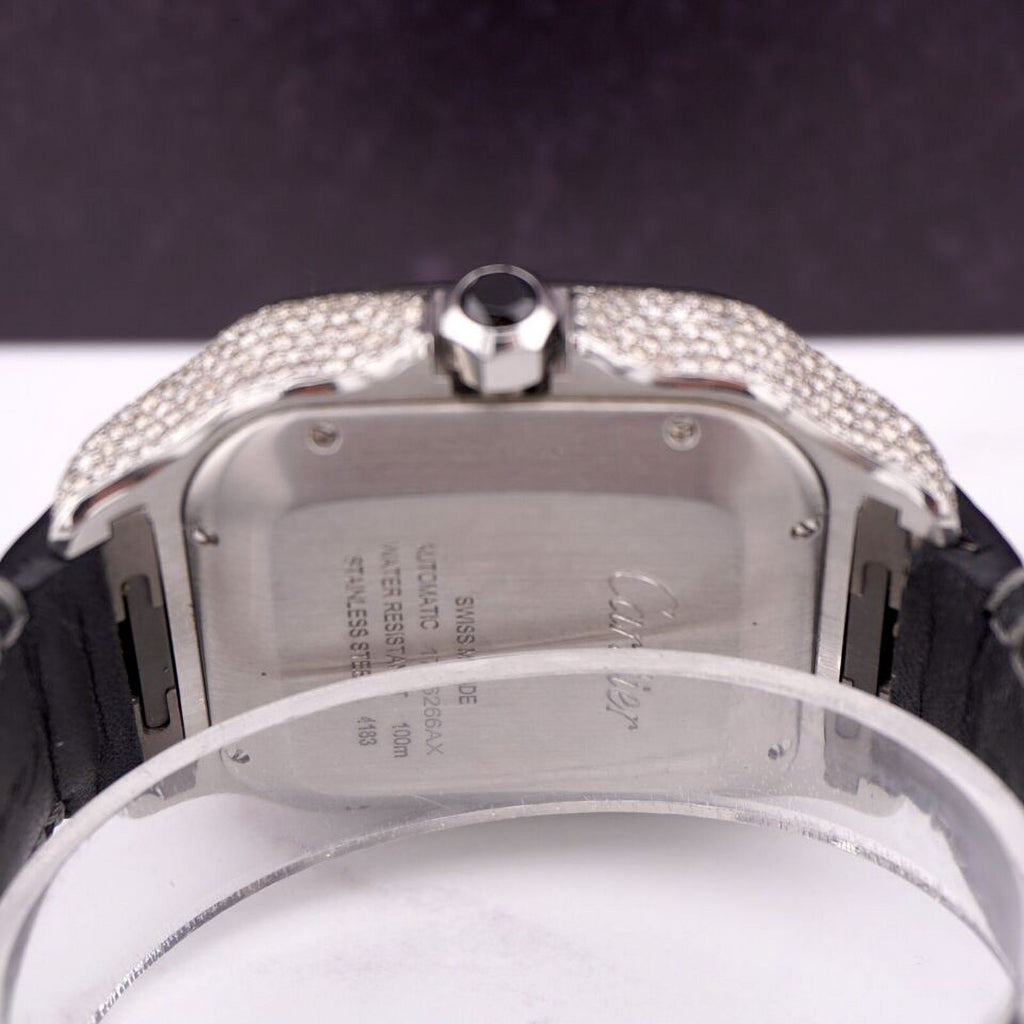 Steel Watch with Diamonds H58793