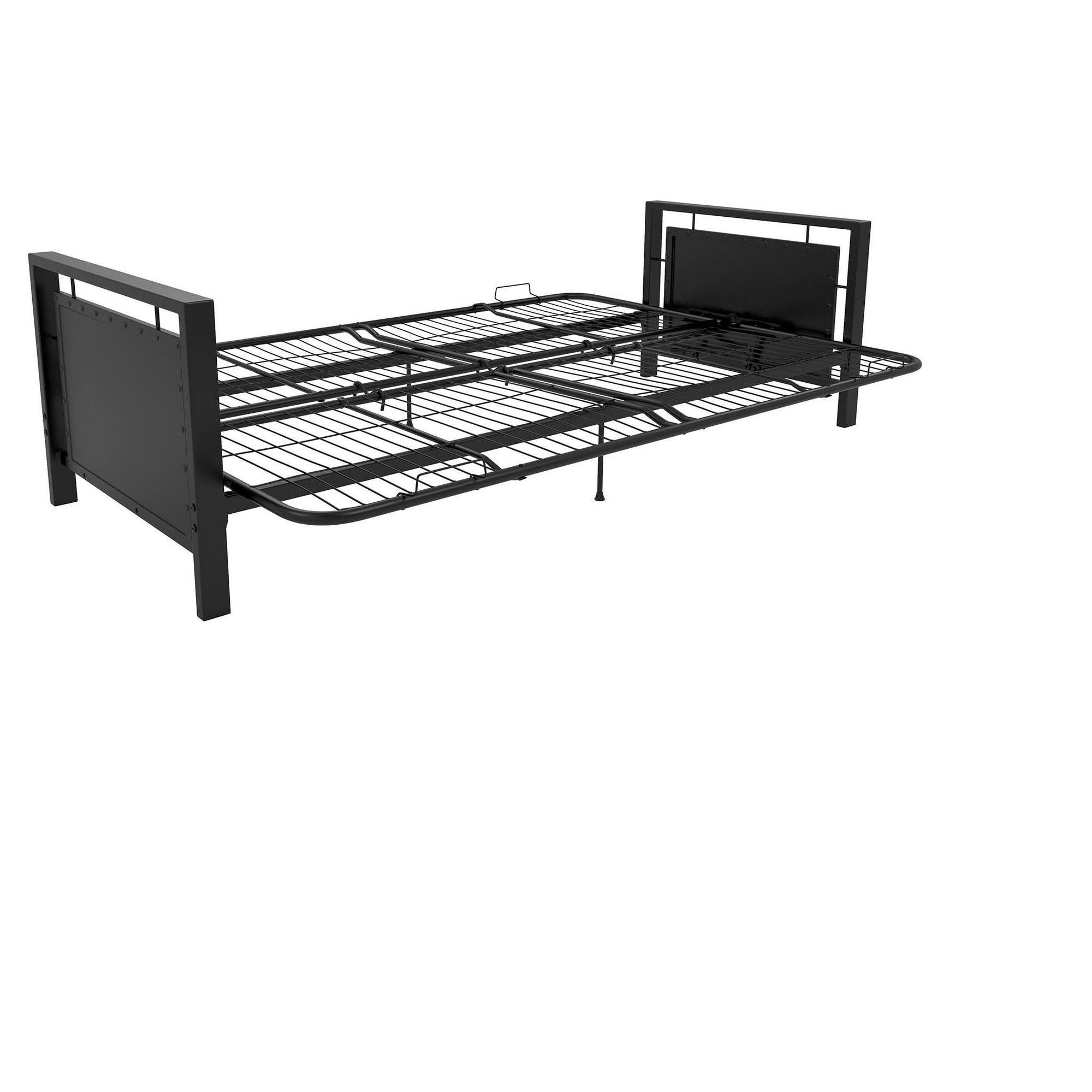 Black Metal Futon Frame H8767