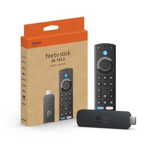 Fire TV Stick 4K Max streaming device B330506