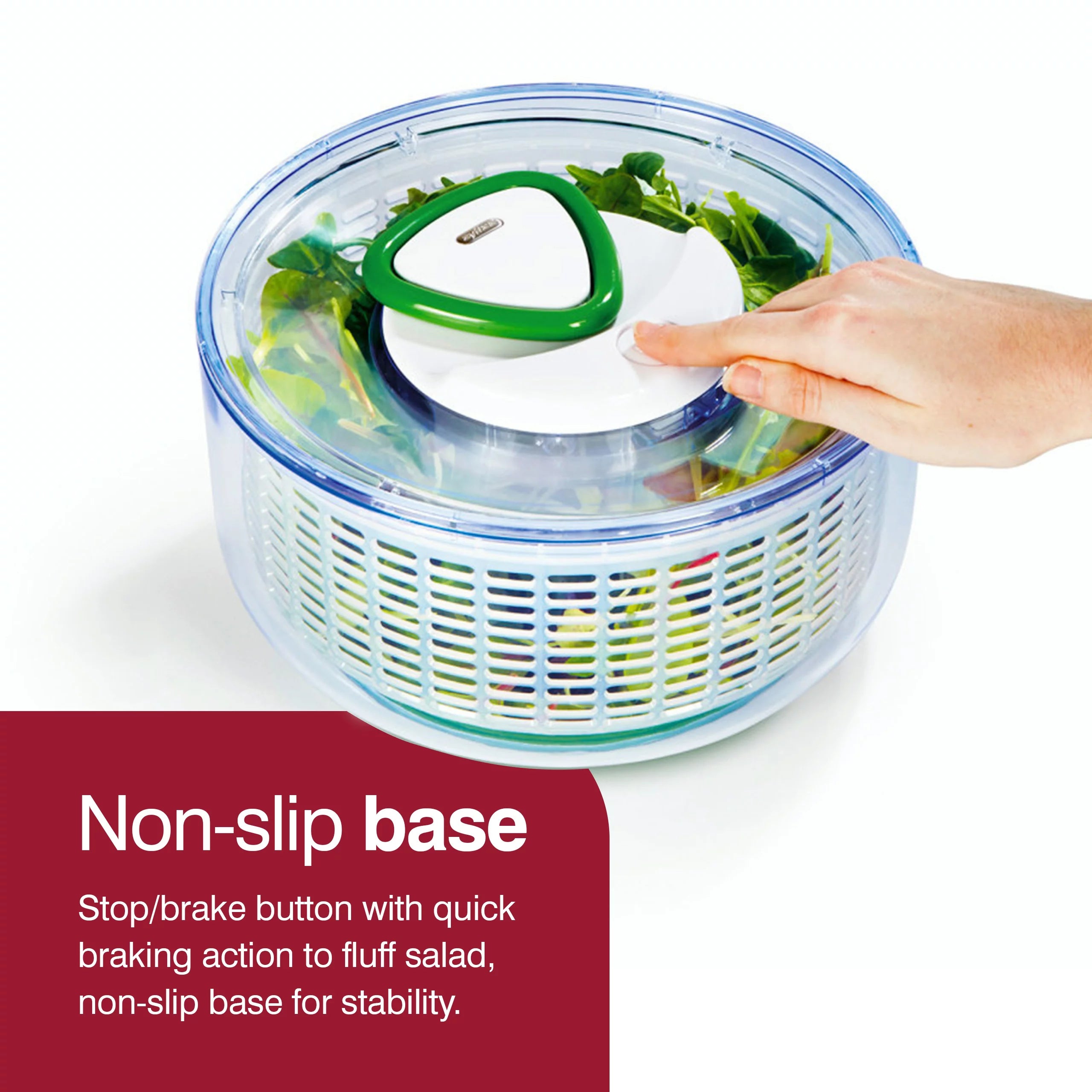 Large Green Salad Spinner Y419792