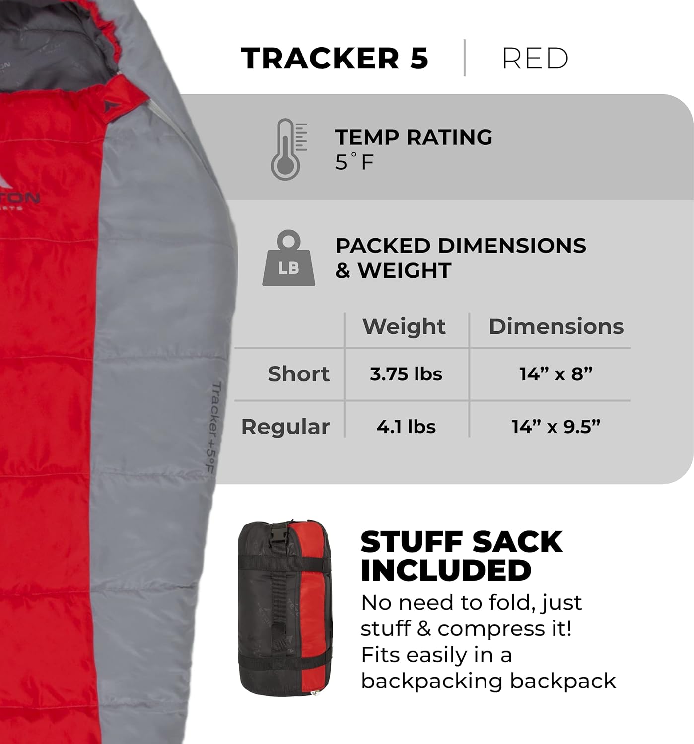 Lightweight Mummy Sleeping Bag D4919
