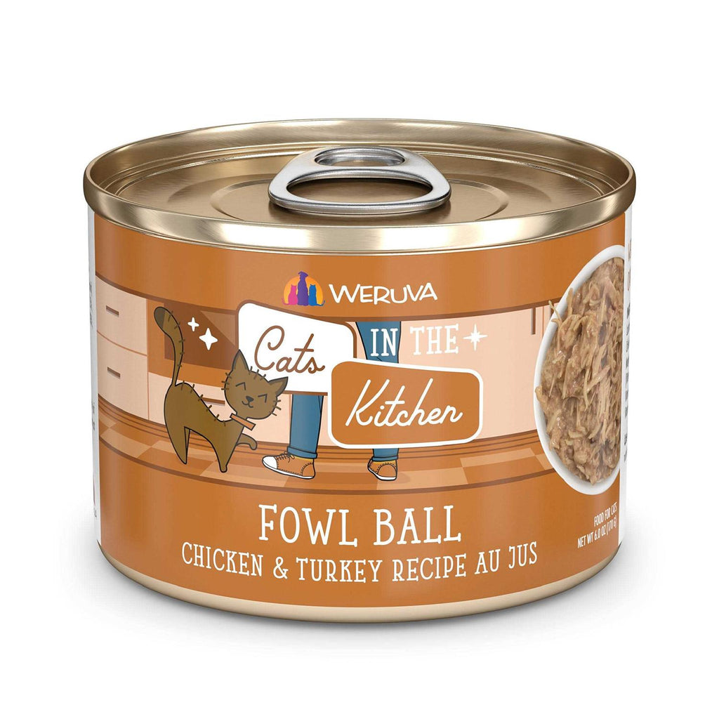 Cats in The Kitchen Fowl Ball Cat Food L306