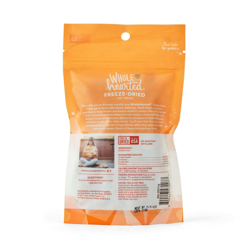 Chicken Liver Freeze-Dried Cat Treats V22547