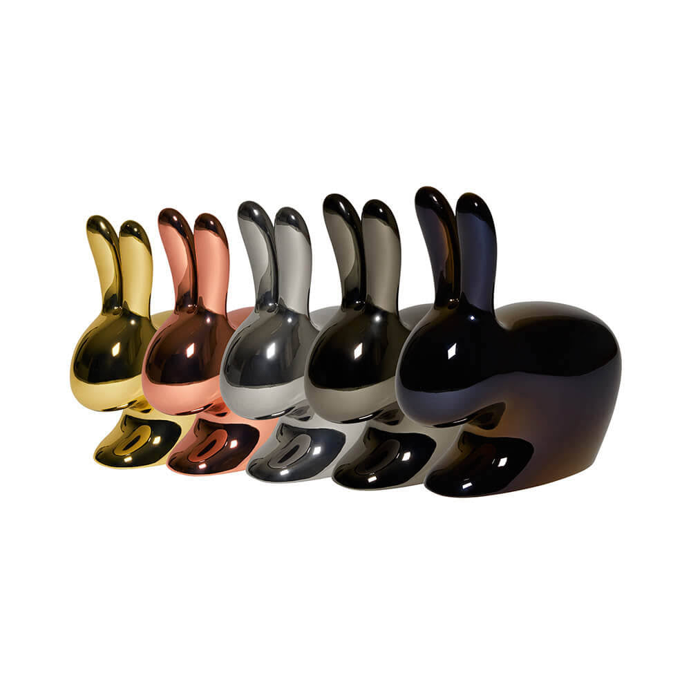 Gold Metal Finish Rabbit Chair U930295