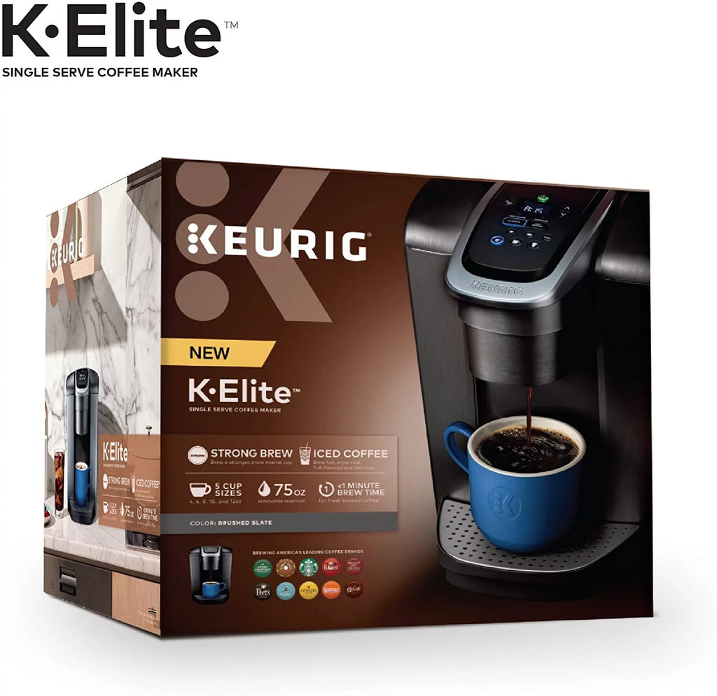 Brushed Slate Single Serve K-Cup Pod Coffee Maker S826149