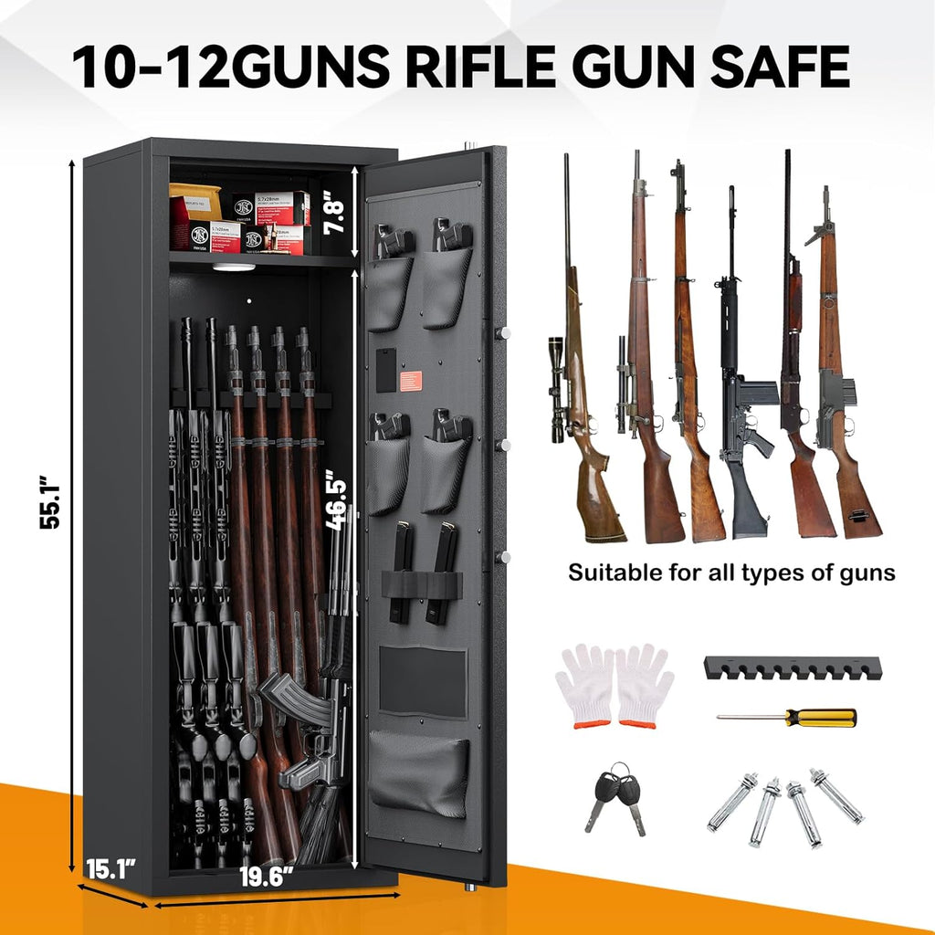 Large Gun Safe with Adjustable Shelves S594777