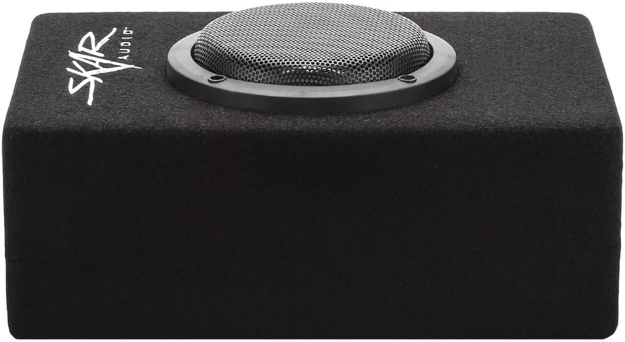 6.5" 400 Watt Low Profile Car Subwoofer Enclosure N11474