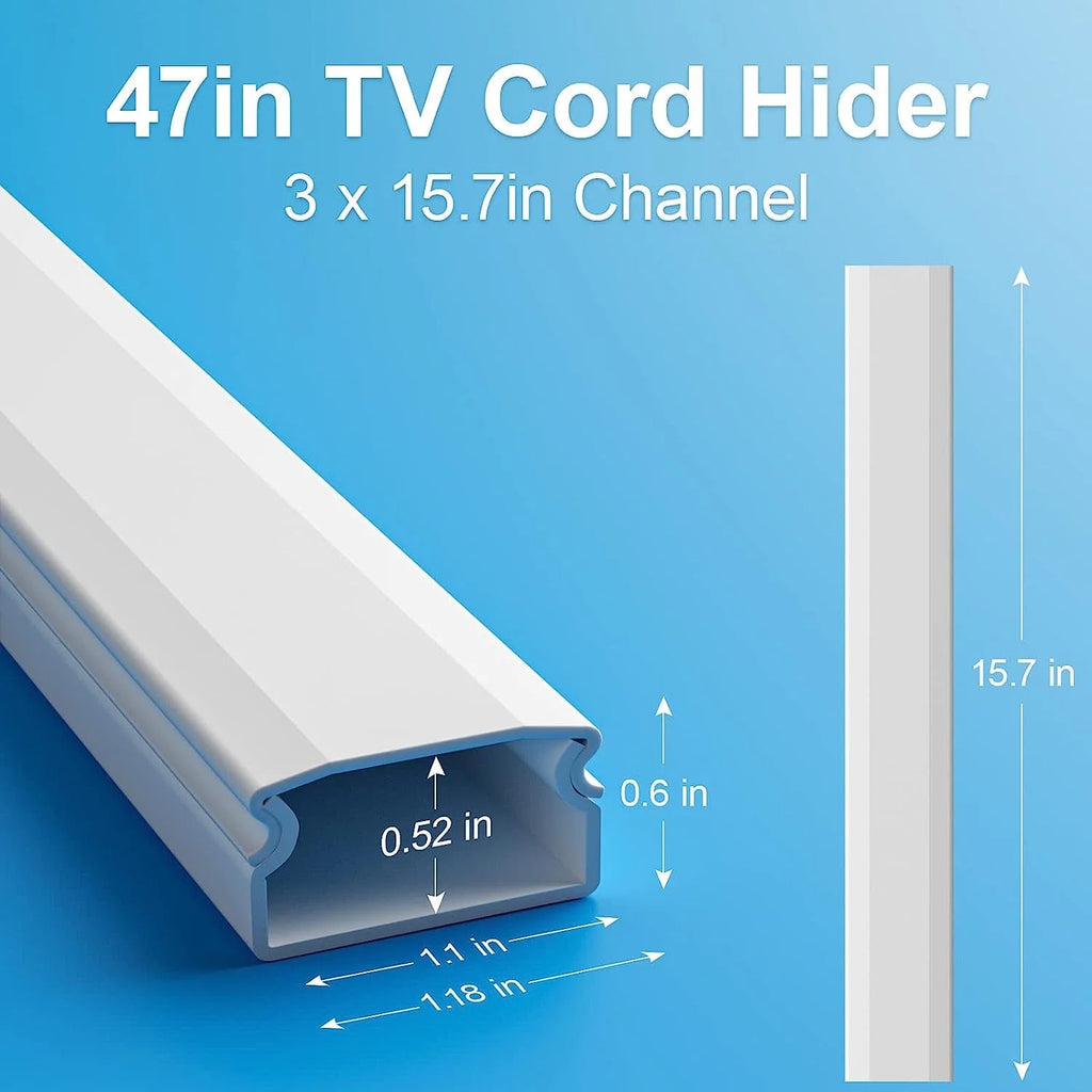 White Cable Raceway Kit K837562