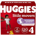 Size 5 Baby Diapers, 120 Count (2 Packs of 60) E5222