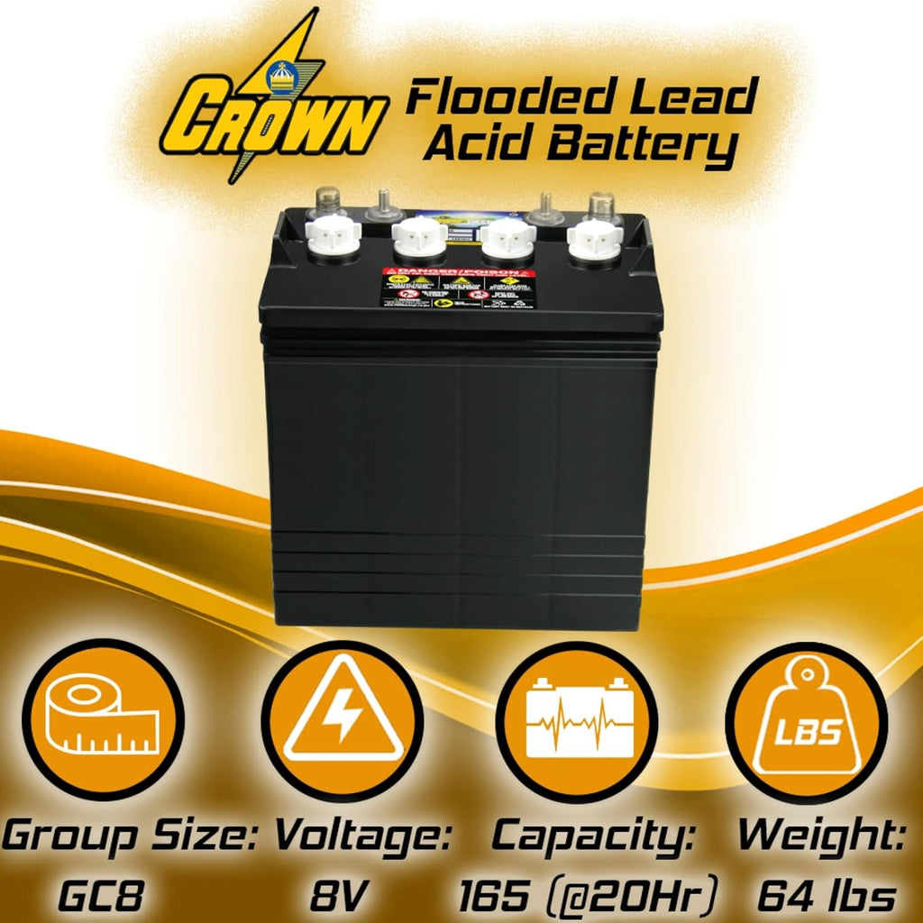 8V Deep-Cycle Flooded Battery Y54937