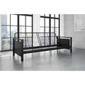 Black Metal Futon Frame H8767
